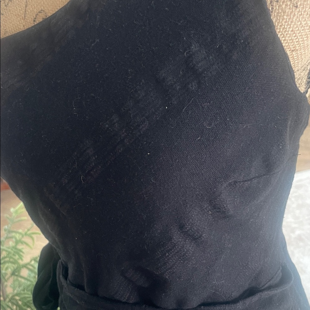 Free People Black Textured Knit one shoulder dress - Picture 6 of 6